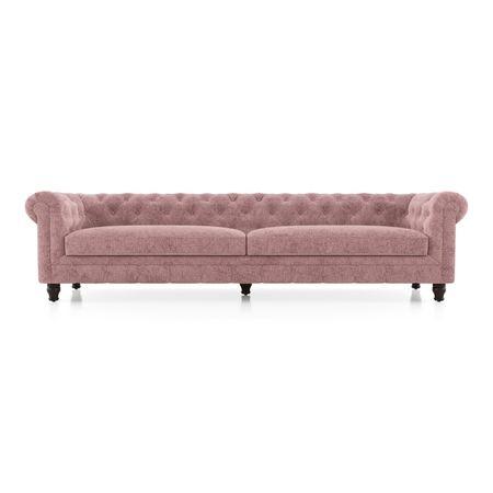 Winchester Essential 4 Seater Fabric Sofa In Desert Rose
