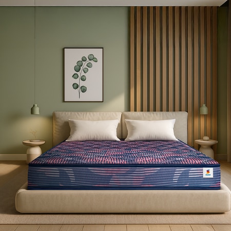 Sleepwell Champ Classic Ortho 5 inch Double Bonded Foam Mattress (L x W: 75 inch x 48 inch)