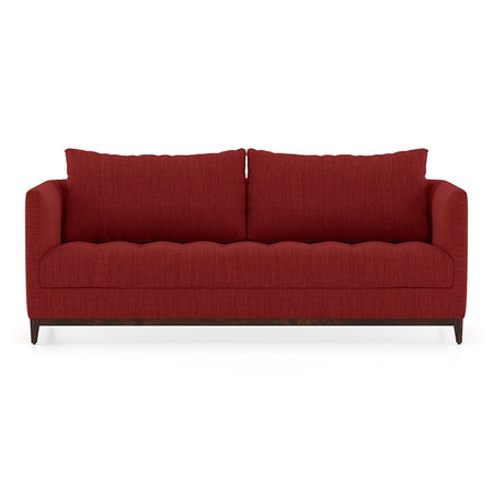Florence Premium 3 Seater Fabric Sofa in Salsa Red Colour