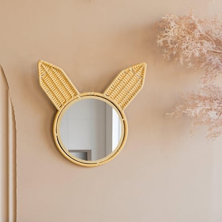 Rabbit Cane Wall Decor
