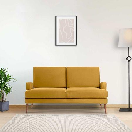 Alife Fabric Sofa (Yellow)