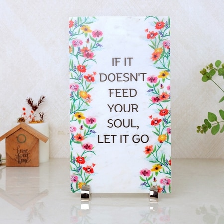 If It Doesn't Feed Your Soul Let It Go Showpieces