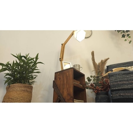 Ronan Beige Jute Floor Lamp with Beige Jute Base