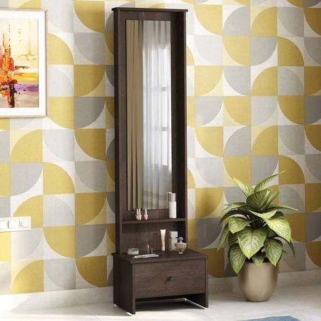 Eve Engineered Wood Dressing Table in Dark Wenge Finish
