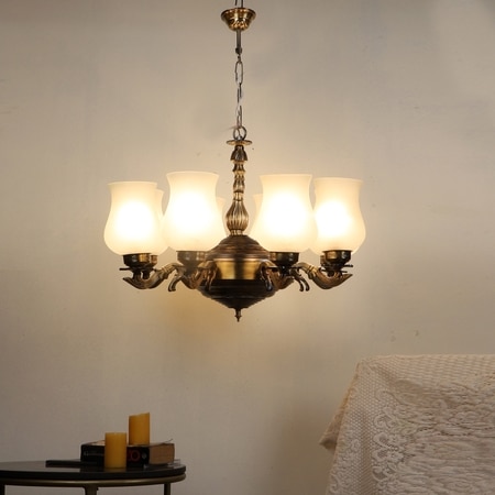 Devansh Gold Antique Wall Mounted Lamp With Beige Jute Shade