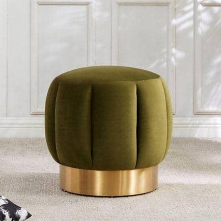 Gilbert Ottoman Color in Mint Green