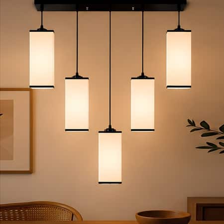 Devansh Solid Wood Electric Wall Light in Brown Colour with Multi Shade Count of 1 Light