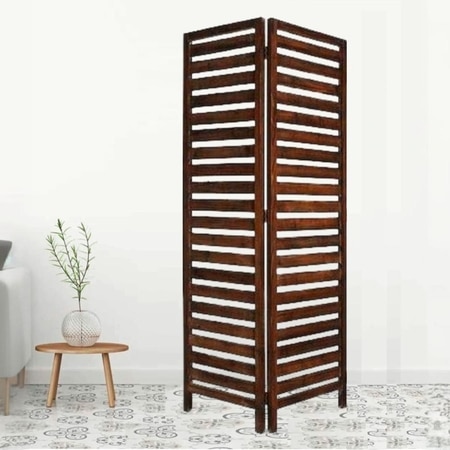 Fiorella Solid Wood 4 Panel Room Divider