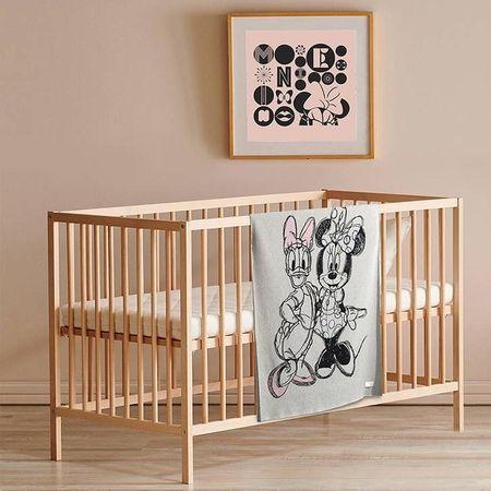 Daisy - Minnie - Disney Cotton Knitted Ac Blanket For Baby / Infant / New Born For Use In All Seasons