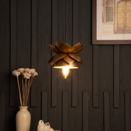 Lotus Pendant Light By Shoppeefry