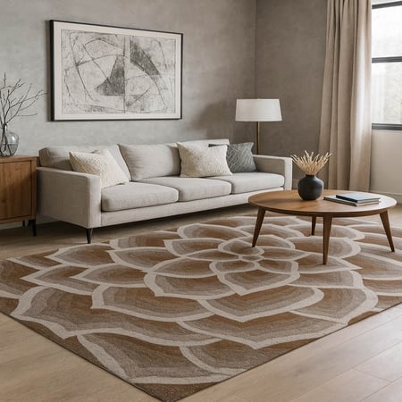 Floral Carpet 8 X 11