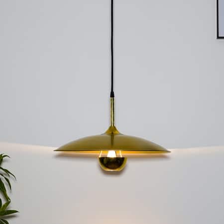 Cornel Gold Metal Hanging Pendant Light