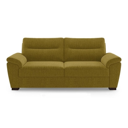 Adelaide Premium 3 Seater Fabric Sofa in Olive Green Colour