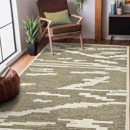 Glencoe Modern Design Wool Hand-Tufted Carpet