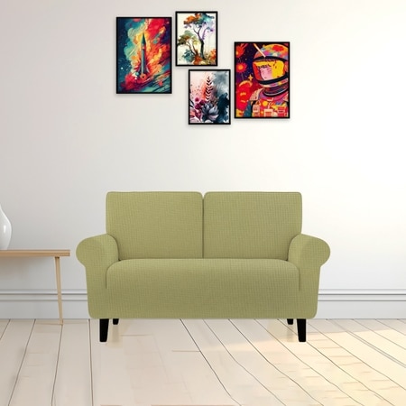2 Seater Lime Green Sofa Cover