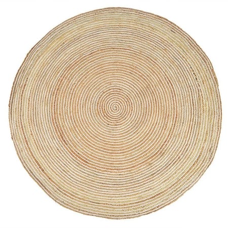 Classic Braided Jute Round Rug
