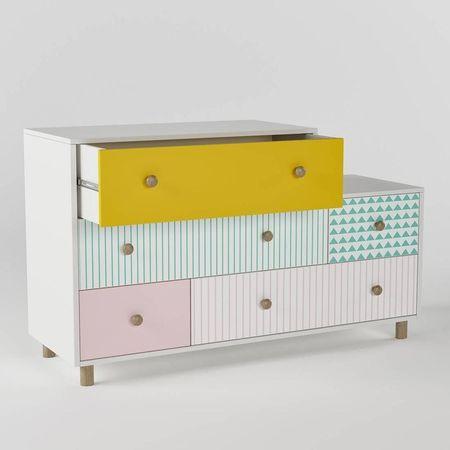 Untangled Chest of Five Drawers