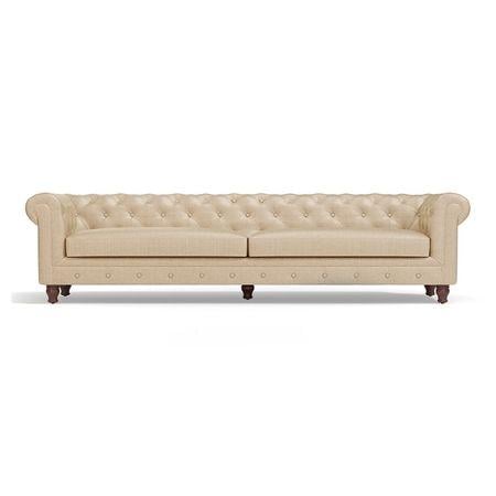 Winchester Essential 4 Seater Fabric Sofa in Pearl Colour