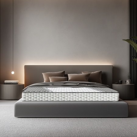 Sleepwell Ortho Pro Foam Acuprofile Resitic High-Resilience (HR) Medium Firm Impression Memory Foam Double Size Mattress (Thickness: 5 Inches, Dimensions: 78 X 48 Inches)