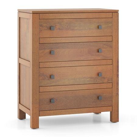 Walter Chest of Drawers Finish Amber Walnut