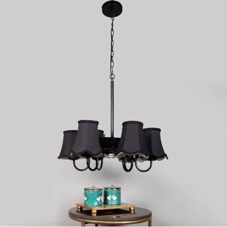 Devansh Dual Gold Metal  Wallmounted Lamp With Cotton Off-White Shade
