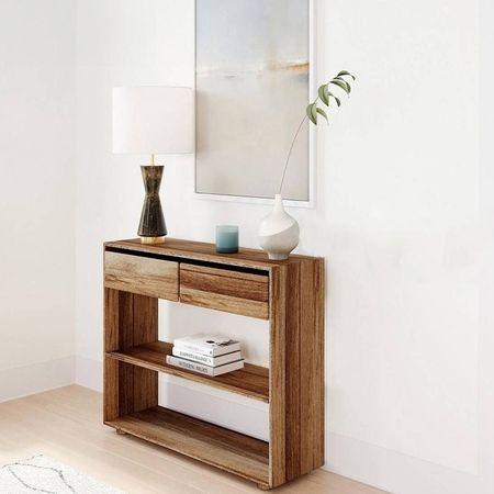 Perla Solid Wood Console Table