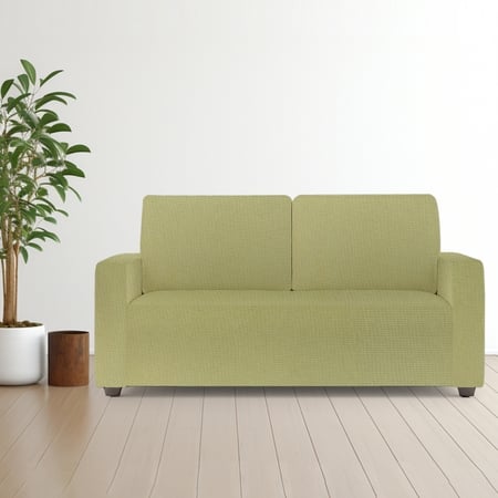 2 Seater Lime Green Sofa Cover