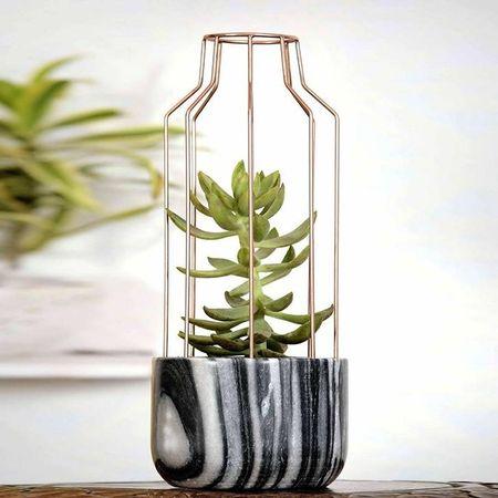 Francis Grey Marble Planter