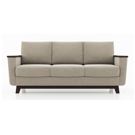 Corby Essential 3 Seater Fabric Sofa In Oyster Beige