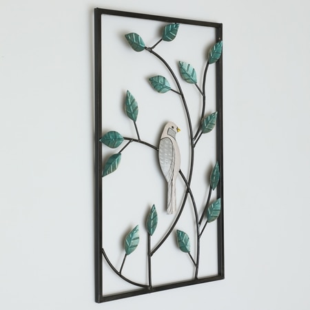 W-Banko Abstract Metal Wall Decor in Multicolor Set of 1