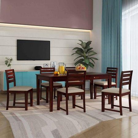 Fonteyn 6 Seater Dining Set With 2 Drawer