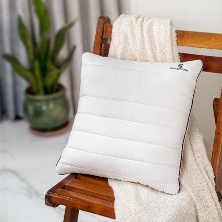 Granules Quilted Luxury Soft Cushion 16 x 16 Inches