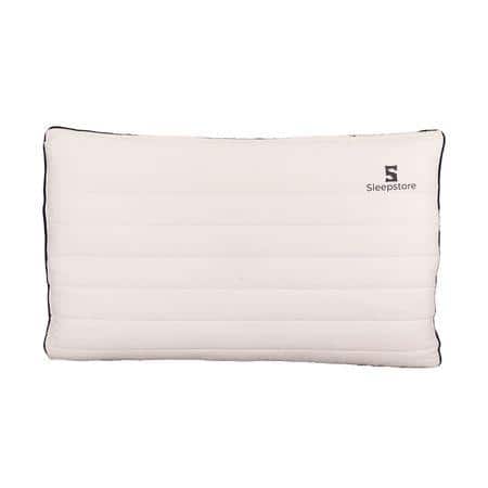 Granules Quilted Slim Pillow for Neck Support 27 X 18 Inches