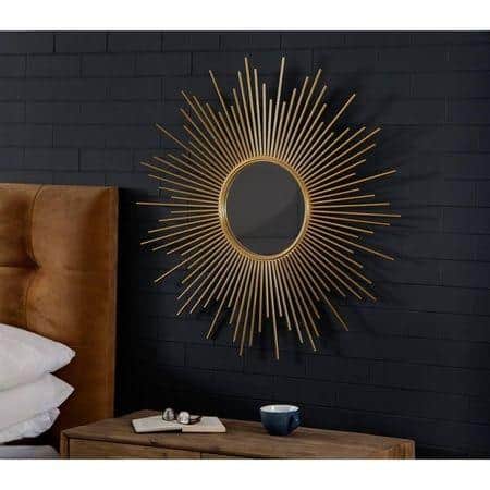 Star Burst Wall Mirror