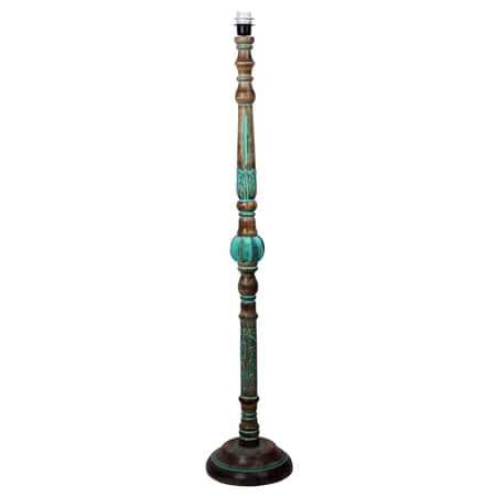 Devansh Wooden Floor Lamp