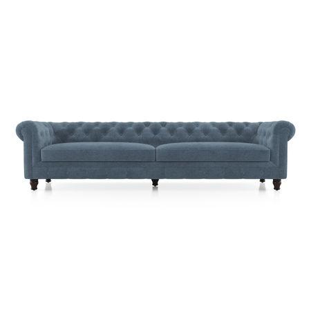 Winchester Essential 4 Seater Fabric Sofa In Ocean Weave