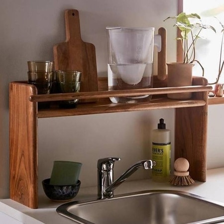 WOODENMOOD Square Wall Rack