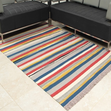 StripAI Dhurrie 5 X 7