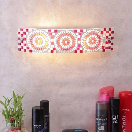 Ari Multicolour Glass Wall Light