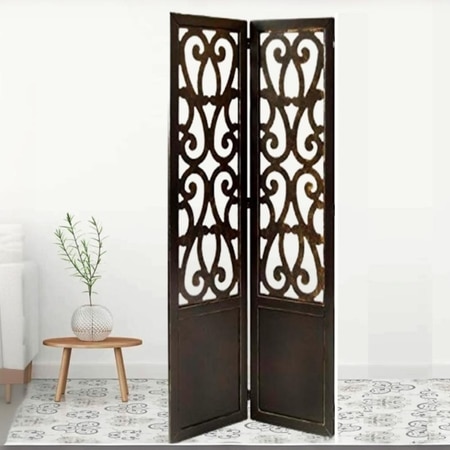 Laurie Solid Wood 4 Panel Room Divider
