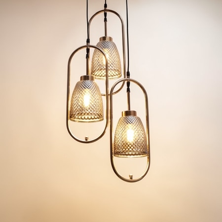 ELIANTE Hanging Lights in Smokey Black