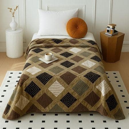 Silky Touch Premium Super Soft Cozy Single Bed Blanket 240 X 160 Cms  330 Cms