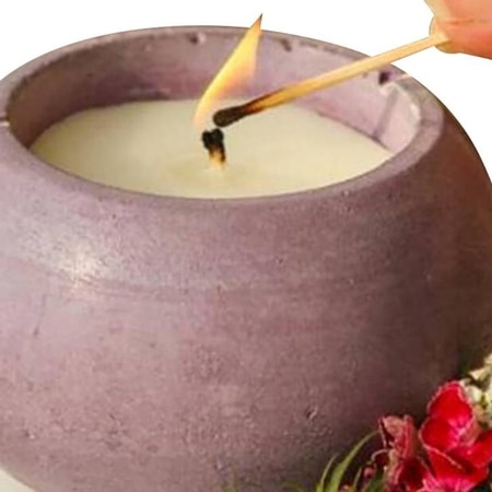 English Lavender Poured Candle