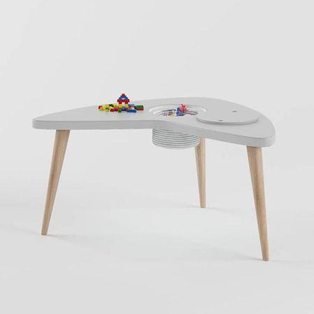 Boomerang Table Storage - White