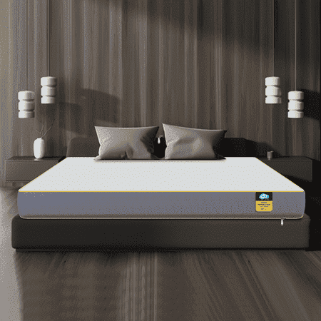 Sleepables Orthopedic Memory Foam Back Support Mattress (75 x 72 in, 8 Inches)