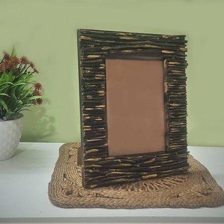 BlackGold Wooden Twigs handmade photo frame