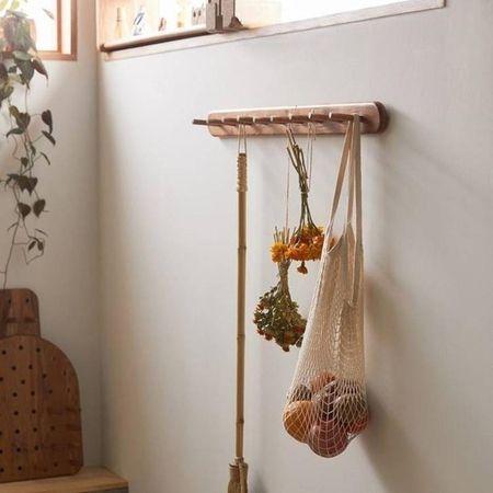 WOODENMOOD Rectangular Wall Hook