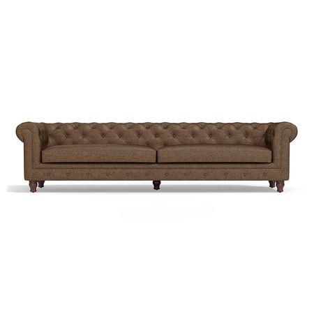 Winchester Essential 4 Seater Fabric Sofa in Mocha Colour
