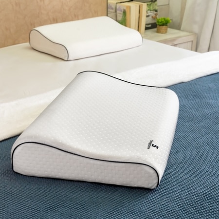Cervical Memory Foam Pillow 24X16 Inches For Neck Support