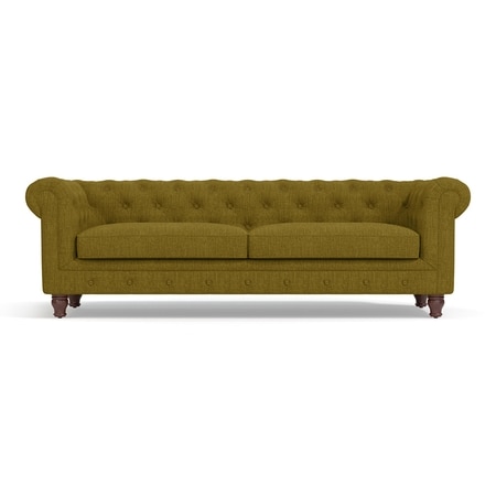 Winchester Premium 3 Seater Fabric Sofa in Olive Green Colour